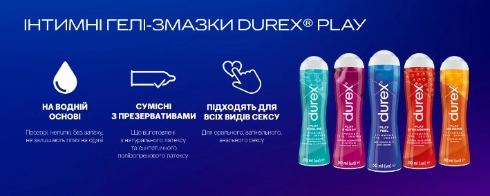 чи можна використовувати змазку Durex з презервативами